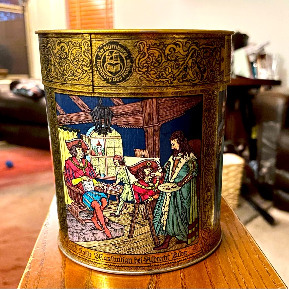 German Cookie Tin